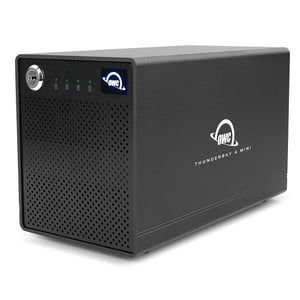 OWC OWCTB3QMSRS16TP 16 TB-diskarray för stationära datorer, svart