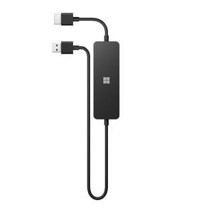 Microsoft UTH-00016 HDMI-adapterkabel, typ A (standard), USB typ A, svart