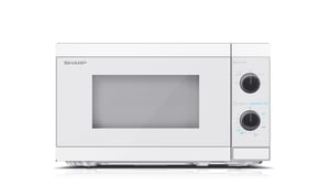 Sharp YC-MS01E-C kuchenka mikrofalowa Biały Mikrofalówka Solo Blat 20 l 800 W