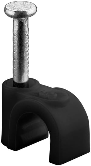 Goobay 64678 Cable Organizer, Black, 100 pcs.