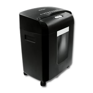 Qoltec 50324 Shredder, Cross-Cut, 70 dB, 22.4 cm, Black