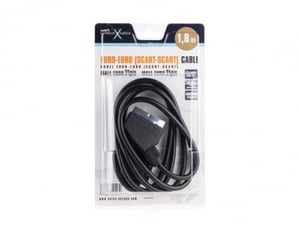 NATEC NKA-0355 SCART-kabel 1,8 m SCART (21-polig) Svart