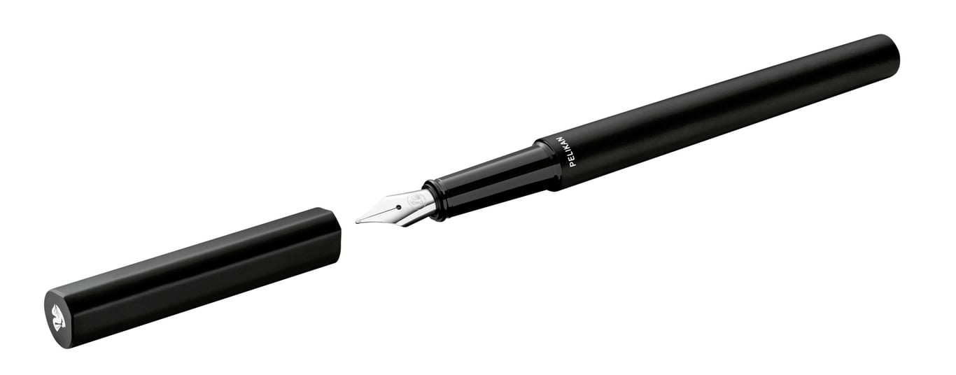 Pelikan 823593 wieczne pióro System napełniania nabojem Czarny 1 szt.