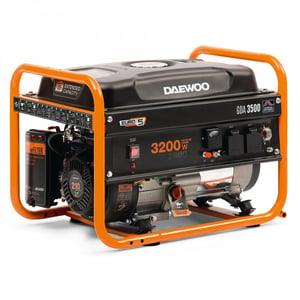 Daewoo GDA 3500 bensindriven generator