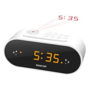 Sencor SRC 3100 W Digitaler Radiowecker, weiß