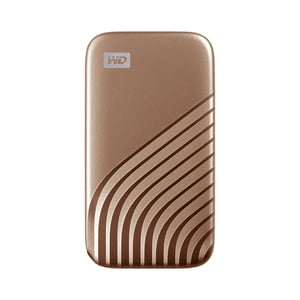 Western Digital My Passport 500 GB USB Typ C 3.2 Gen 2 (3.1 Gen 2) Gold