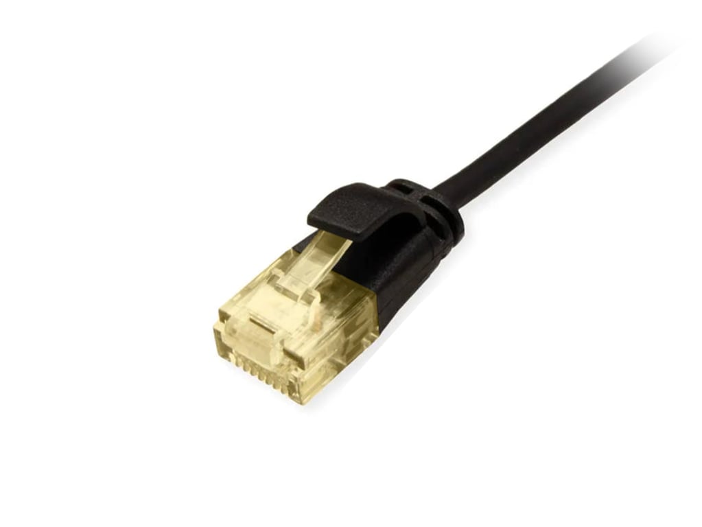 Equip 626900 kabel sieciowy Czarny 0,15 m Cat6a U/UTP (UTP)