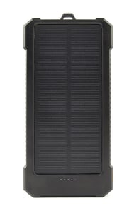 Gembird PB10-SOLAR-1 Lithium-Polymer-Powerbank (LiPo) 10000 mAh Schwarz