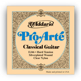 D'Addario EJ46 struna instrumentu muzycznego Klasyczny 6 szt. Nylon Gitara