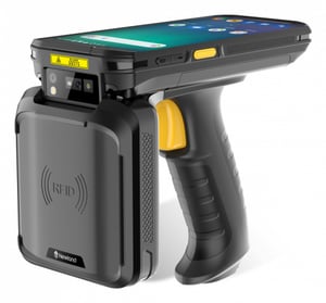 Newland MT93 Megattera Pro UHF-Terminal 14 cm (5,5") 720 x 1440 px Touchscreen 665 g Schwarz