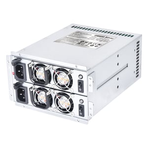 Silverstone GM600 Silver 1200 W Power Supply Module, 20+4-pin ATX, PS/2, Silver