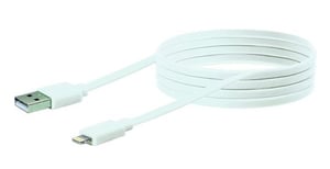 Schwaiger LKF200L532 2-meter Lightning cable, White