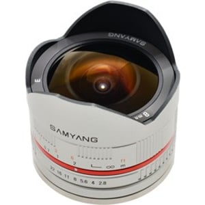 Samyang 8mm f/2.8 UMC Fisheye Mirrorless Wide-angle Fisheye Lens Silver