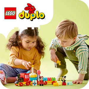 LEGO DUPLO Disney Urodzinowy pociąg myszek Miki i Minnie