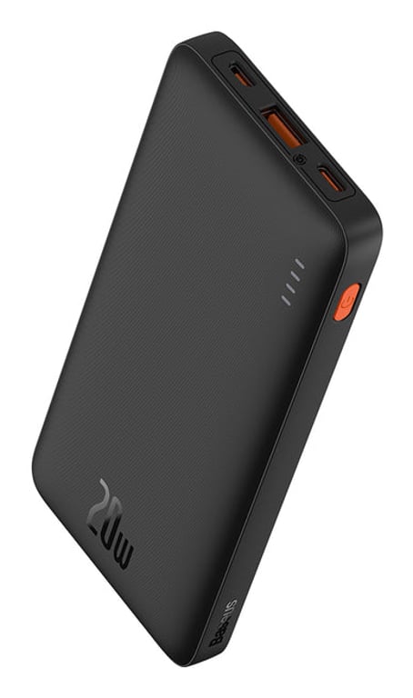 фото Зовнішній акумулятор (павербанк) Baseus Airpow 10000 mAh 20W Black (PPQD090001)