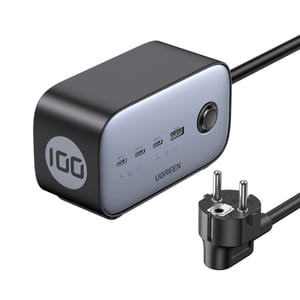 Ugreen DigiNest Pro 1 x Type-C Power Outlet, 1.8 m, 4 3680 W, Black