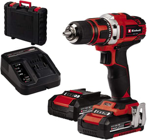 Einhell 4513939 Corded Screwdriver/Impact Driver, Red