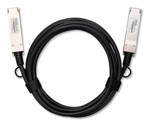 Zyxel DAC100G-3M-ZZ0101F InfiniBand-/Glasfaserkabel QSFP28 DAC Schwarz