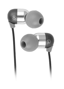 ARCTIC E361-BM Hörlurar med sladd Samtal/musik Svart, Silver