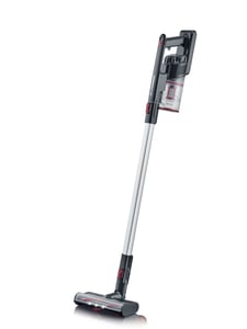 Severin HV 7153 Stick Vacuum/Electric Brush, Battery-Powered, Dry, Bagless, 120 W, Black, Red, 2.2 Ah