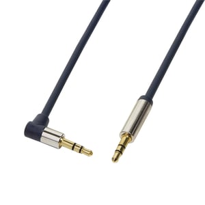 LogiLink 3,5 mm – 3,5 mm, 1 m langes Audiokabel, blau
