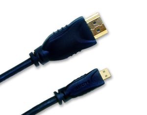 Jou Jye Computer AVC 105 kabel HDMI 1 m HDMI Typu A (Standard) HDMI Typu D (Micro) Czarny