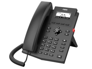 Fanvil X301G telefon VoIP Czarny 2 linii LCD