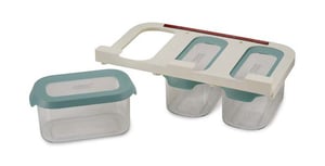 Joseph Joseph CupboardStore Rectangular Set 0.9 L Green, White 3-piece set