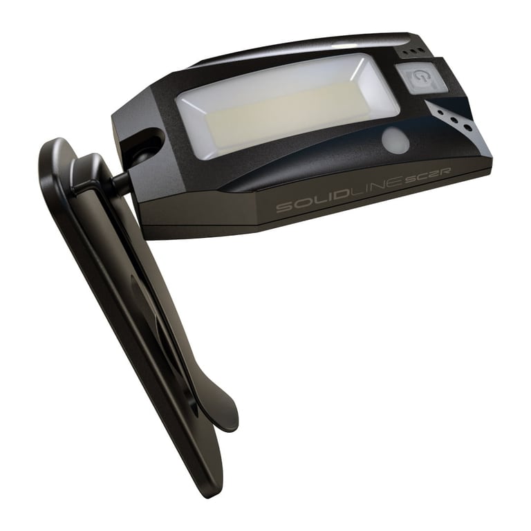 Ledlenser Solidline SC2R Czarny Latarka na zapięcie LED