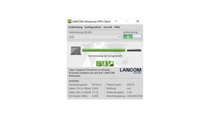 LANCOM Advanced VPN Client (WIN, Bulk 10) Zarządzanie bezpieczeństwem Pełny Angielski, Niemiecki 10 x licencja