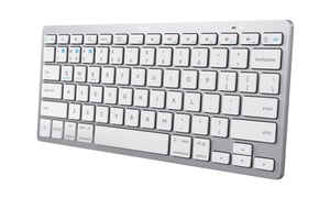 Trust 24651 klawiatura Uniwersalne Bluetooth QWERTY US English Srebrny