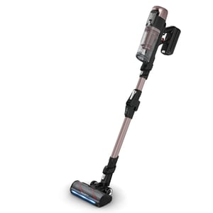 Rowenta X-Force Flex RH9CD9E0 stavdammsugare/elektrisk borste 2-i-1-dammsugare med stativ Batteridriven Torr- och våtrengöring Påsfri 0,65 l Brunt