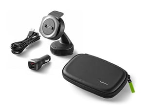 TomTom-Paket mit Einbausatz für das Auto und Schutzhülle