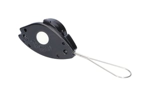 Extralink Uchwyt odciągowy Fish FTTH, do kabli światłowodowych