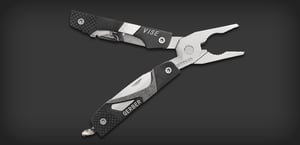 Gerber Vise Mini Tool multifunktionella tänger Nyckelring Svart