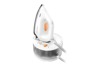Braun CareStyle Compact IS 2132 2400 W 1,5 l EloxalPlus-Bügelsohle Orange, Weiß
