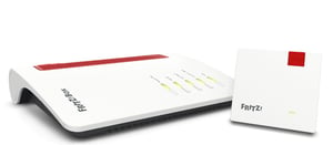 Mesh-Set 7530 AX + 1200 AX Dualband (2,4 GHz/5 GHz) Wi-Fi 6 (802.11ax) Rot, Weiß 4 3G Indoor