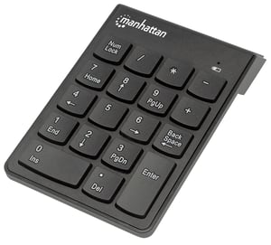 Manhattan 178846 Ziffernblock für Laptop/PC, RF-Funk, schwarz