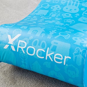 X Rocker Video Rocker - Village Edition Fotel gamingowy Obite siedzisko Wielobarwny
