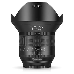 Irix 15mm f/2.4 Firefly, Canon EF Bezlusterkowiec/Lustrzanka jednoobiektywowa Czarny