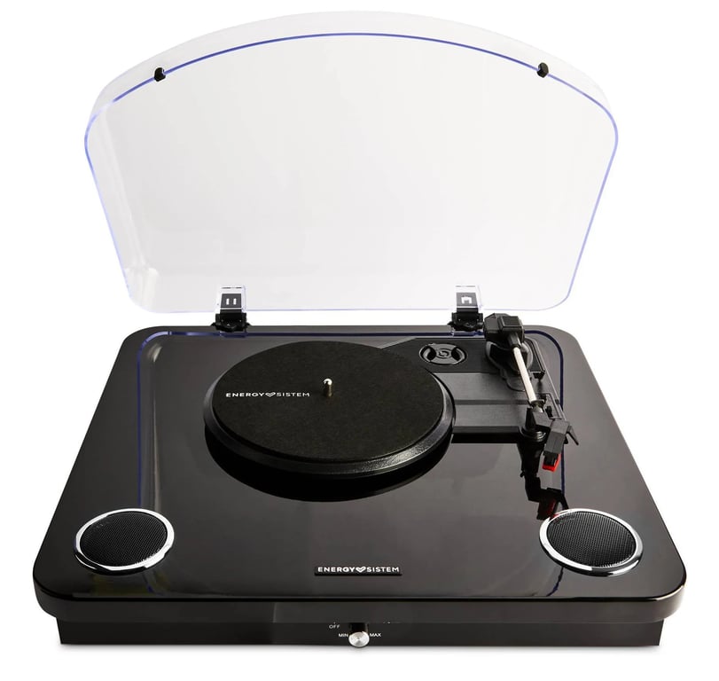 фото Програвач вінілових дисків Energy Sistem BlackSpin (459438)