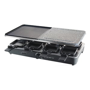 Emerio RG-110035 raclettegrill för 8 personer, 1400 W, svart