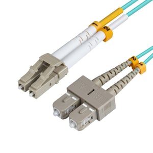 Microconnect FIB422001 kabel InfiniBand / światłowodowy 1 m LC SC Niebieski