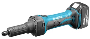Makita DGD800RTJ Straight/Die Grinder, 25,000 RPM, Black, Blue