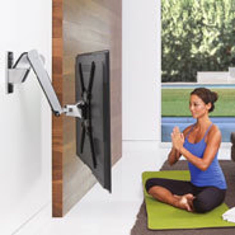 Ergotron Interactive Arm, HD 139,7 cm (55") Ściana Aluminium