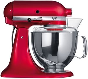 KitchenAid 5KSM156ECA mixer Stående mixer 300 W Röd