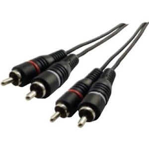 Schwaiger CIK5450 kabel audio 5 m 2 x RCA Czarny