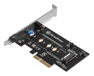 Silverstone ECM21-E-adapter, intern M.2