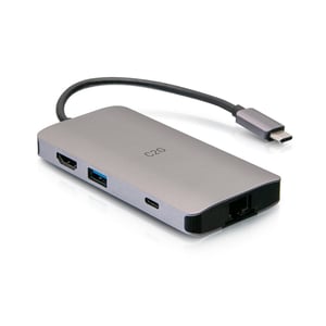 C2G C2G54458 stacja dokująca Przewodowa USB 3.2 Gen 1 (3.1 Gen 1) Type-C Szary