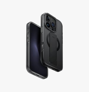 Uniq Heldro Max pokrowiec na telefon komórkowy 16 cm (6.3") Czarny